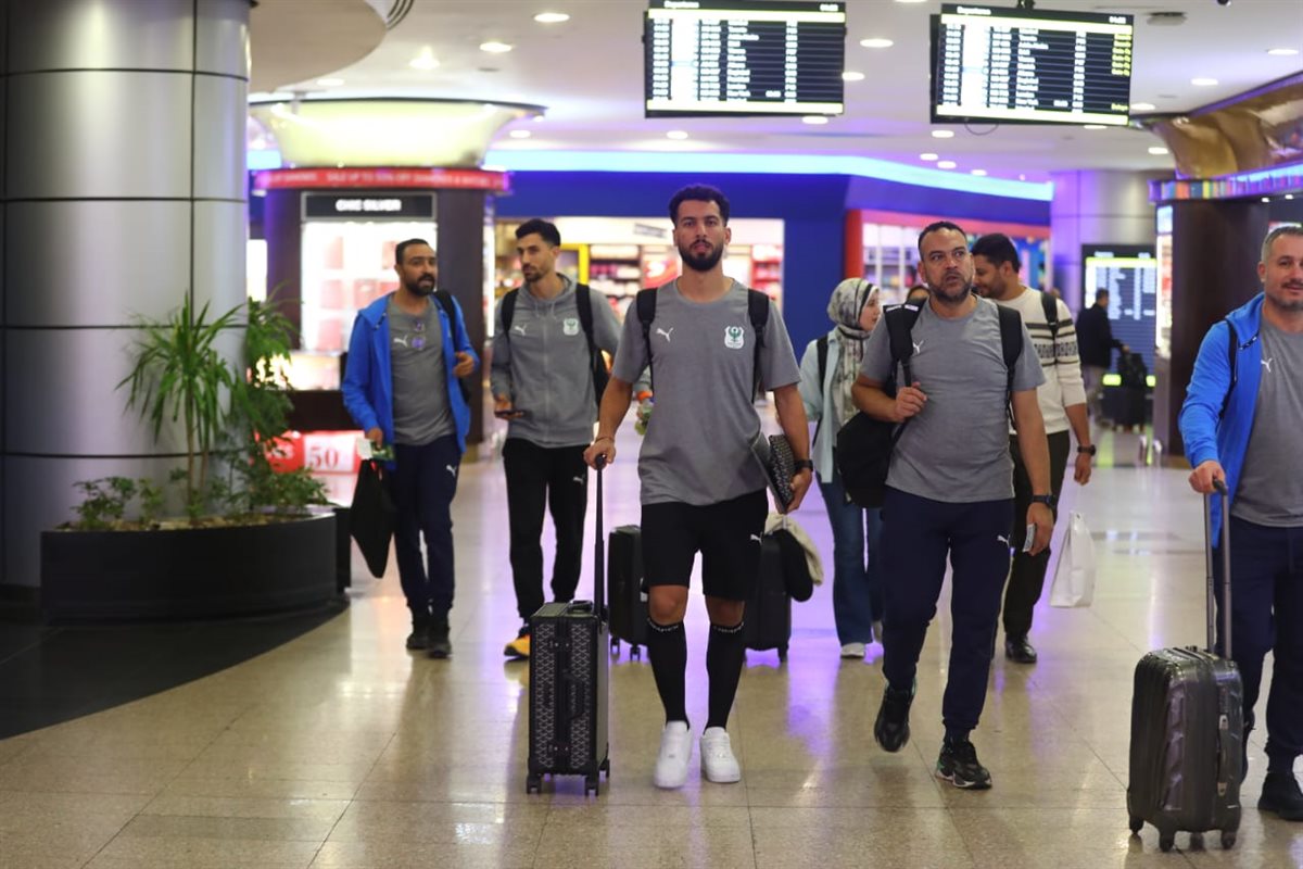 بعثة المصري تغادر لـ تنزانيا