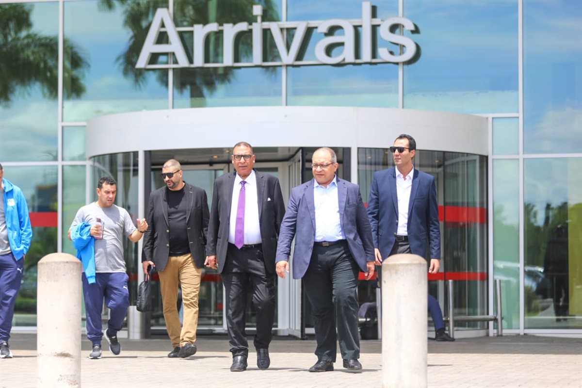 بعثة المصري تصل إلى العاصمة التنزانية لملاقاة سيمبا 