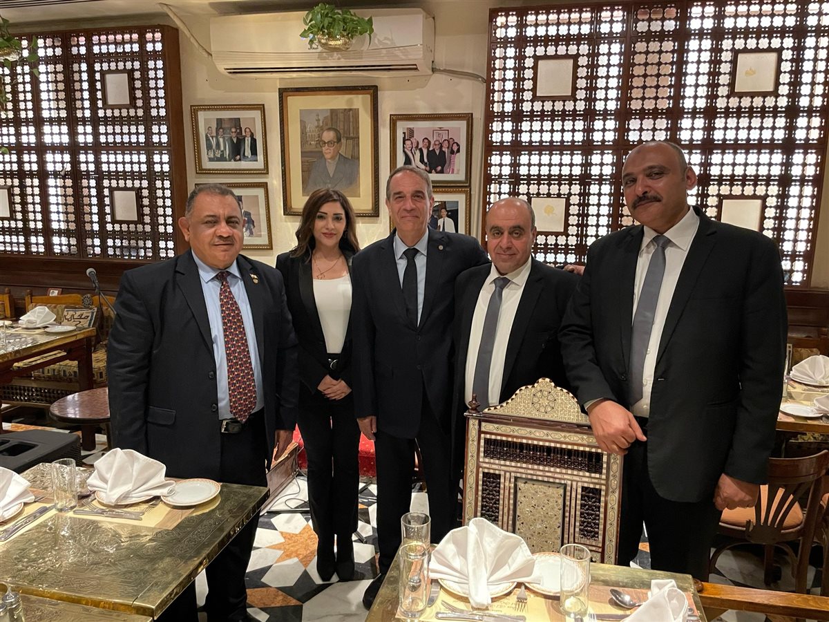 أحد المطاعم السياحية بمنطقة خان الخليل