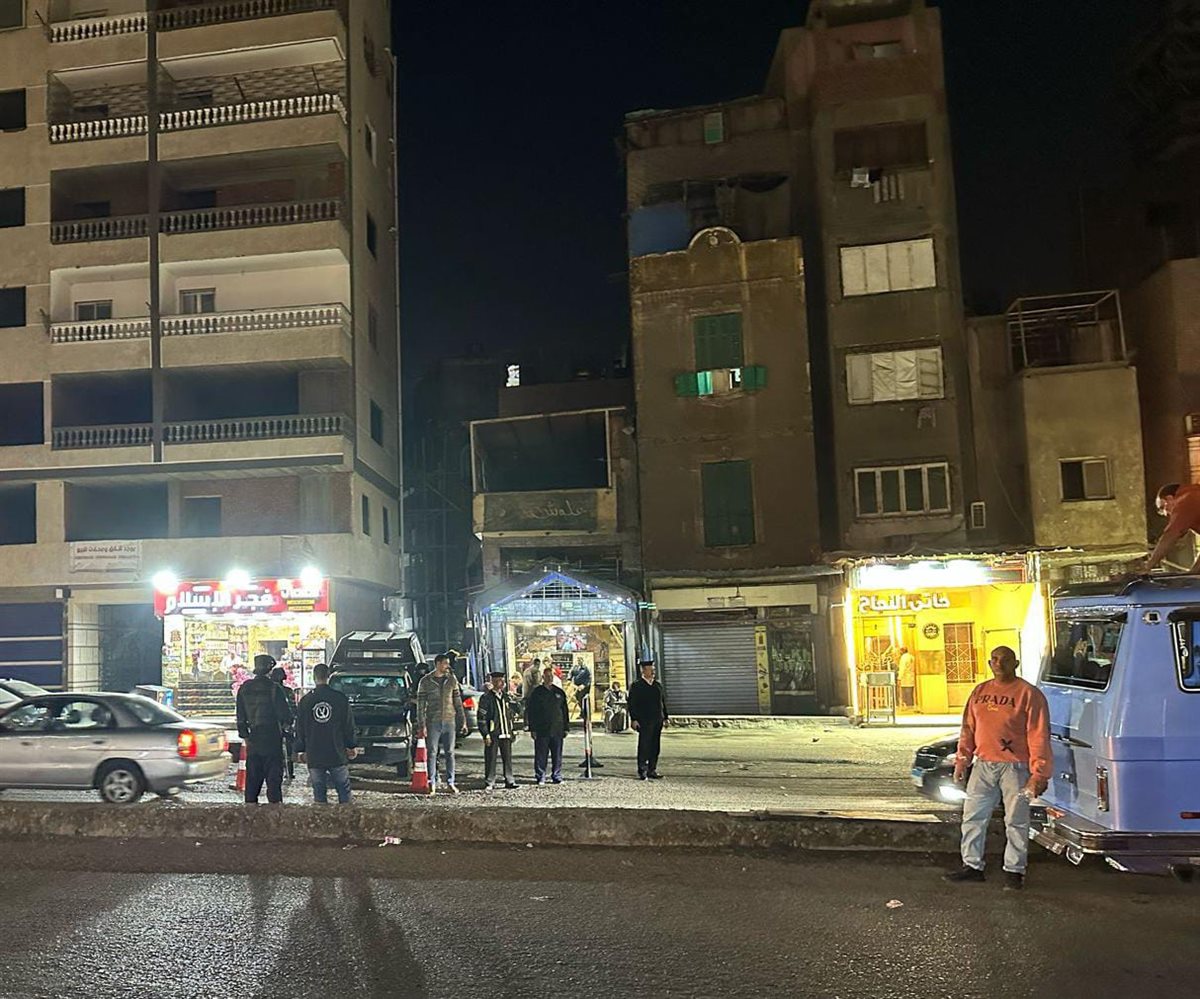 حملات أمنية مكثفة بشبرا الخيمة