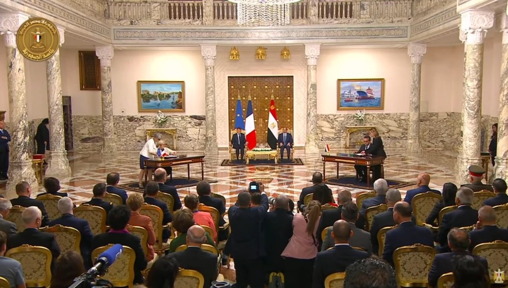 توقيع اتفاقيات تعاون بين مصر وفرنسا