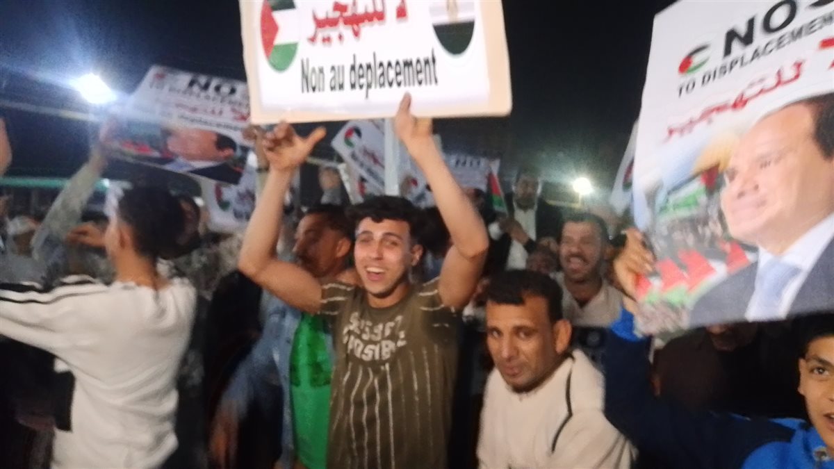 جانب من المسيرات