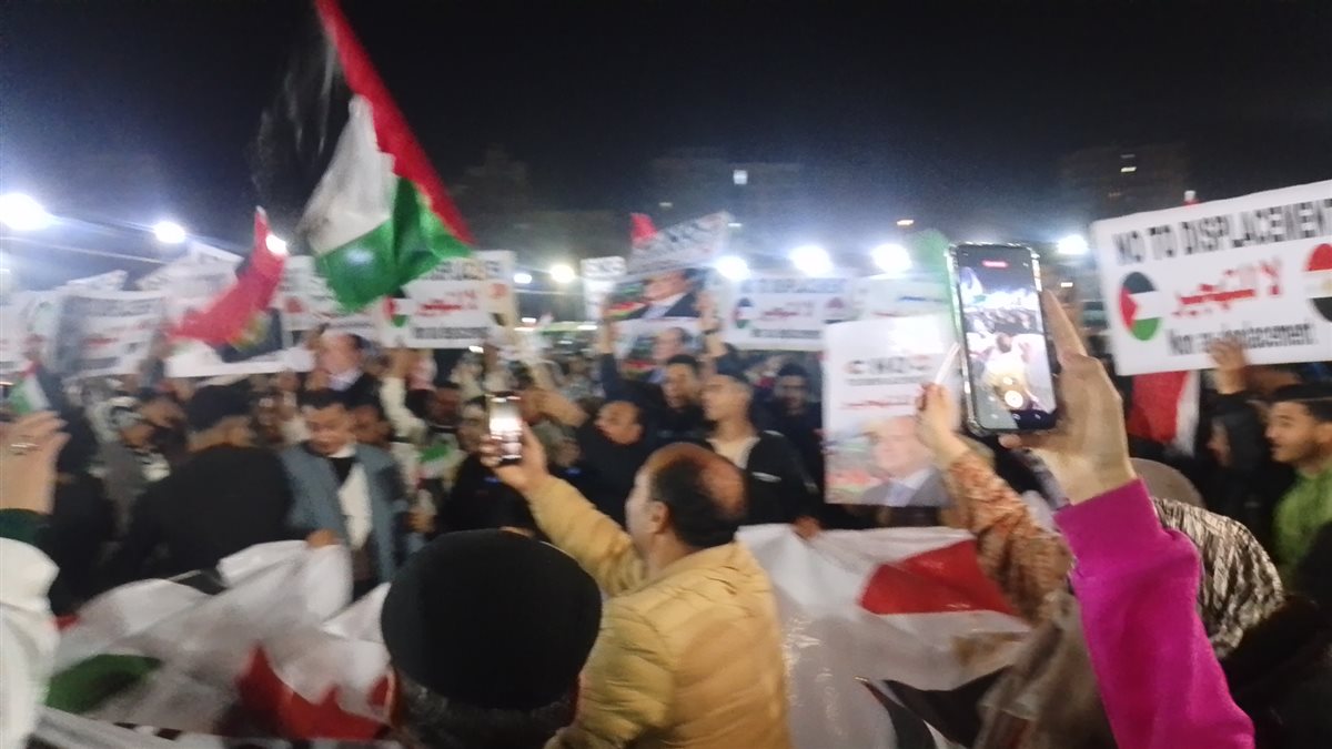 جانب من المسيرات