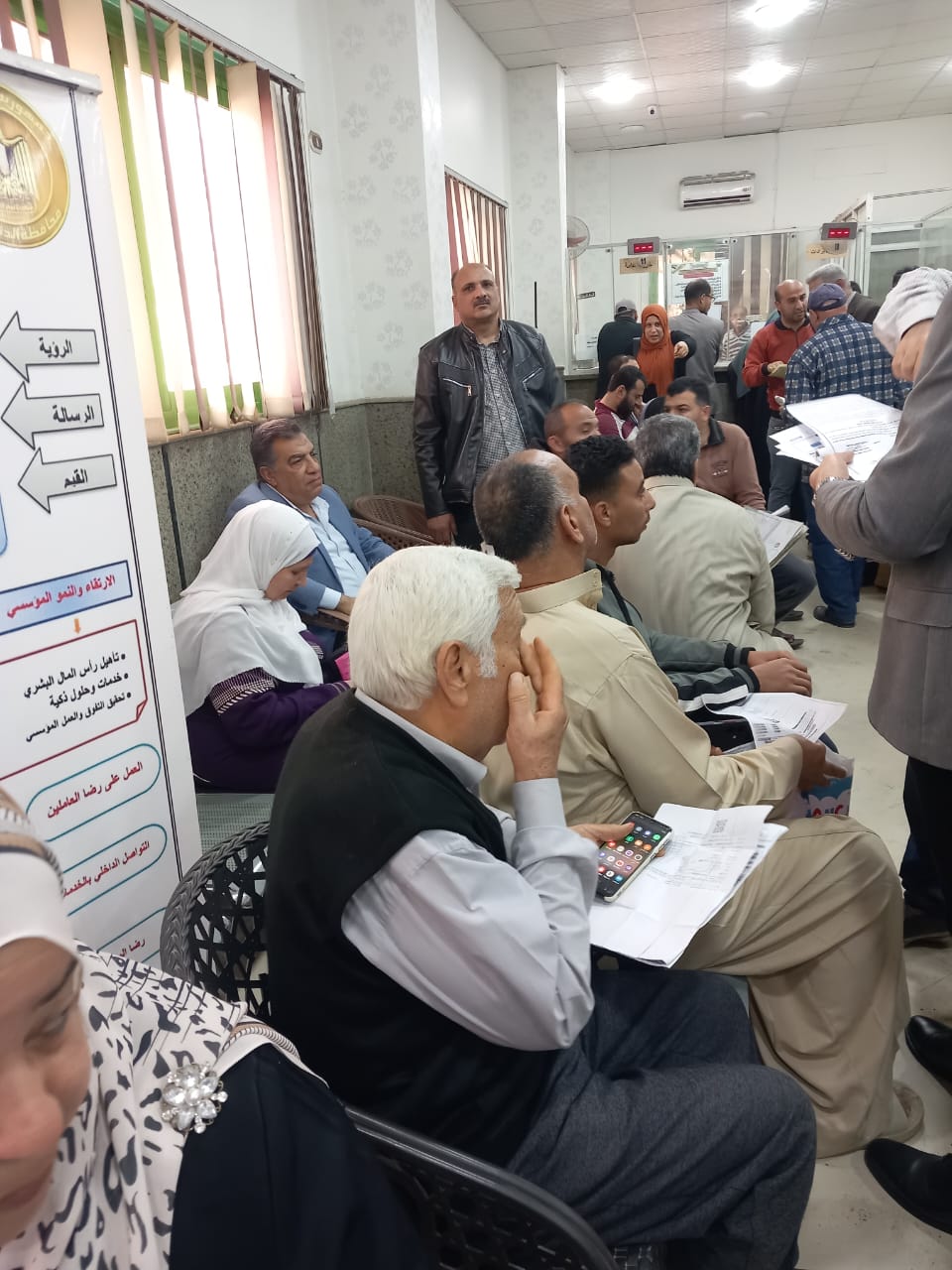 محافظ الدقهلية داخل المركز التكنولوجي