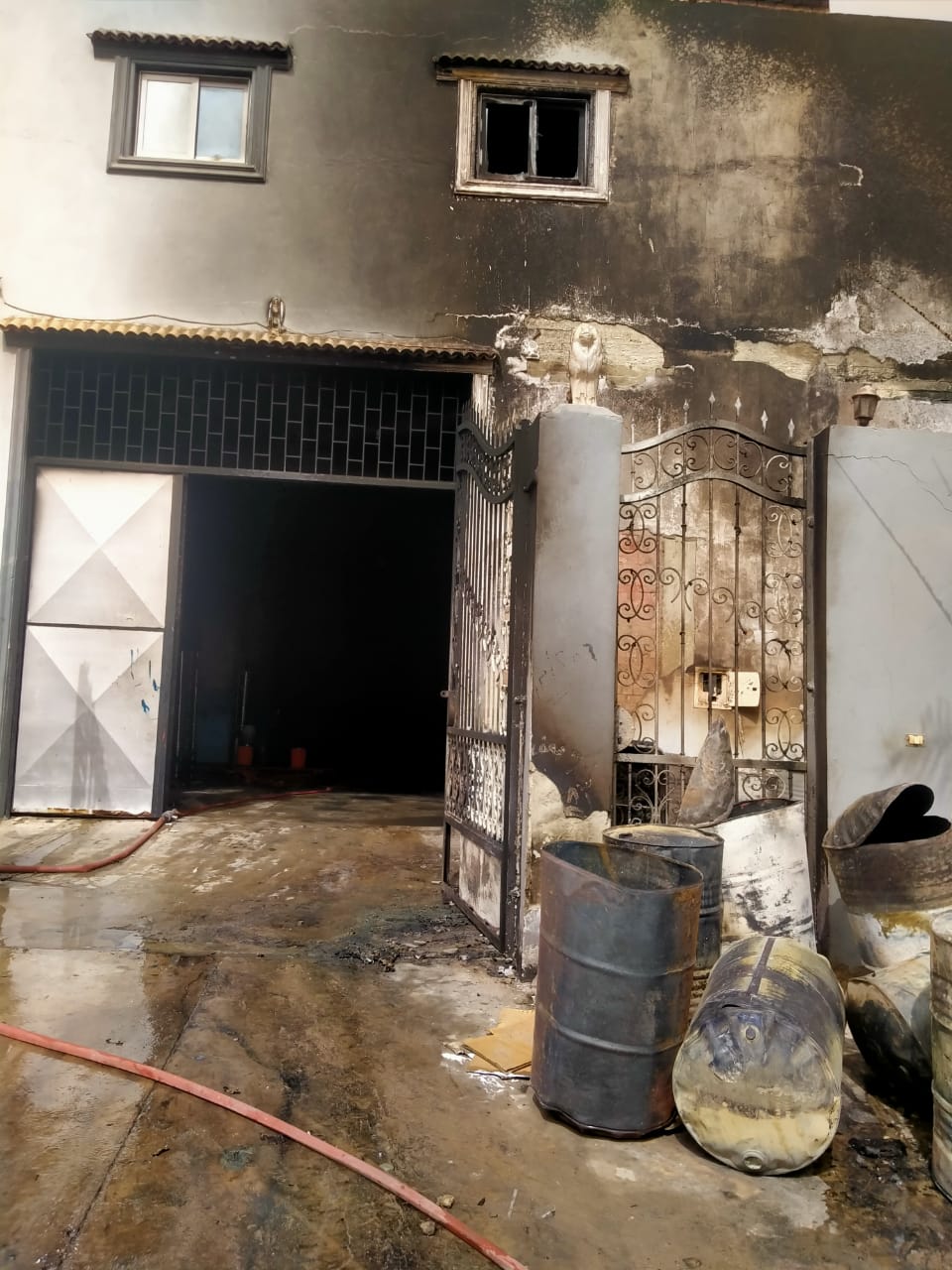 حريق مصنع بالشرقية 