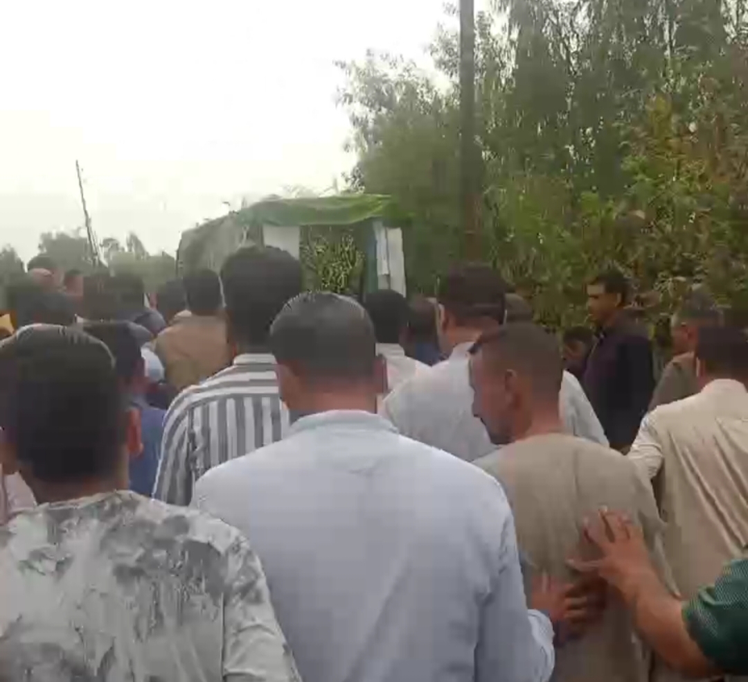 المئات يشيعون جثمان ضحية زوجها بالبحيرة 
