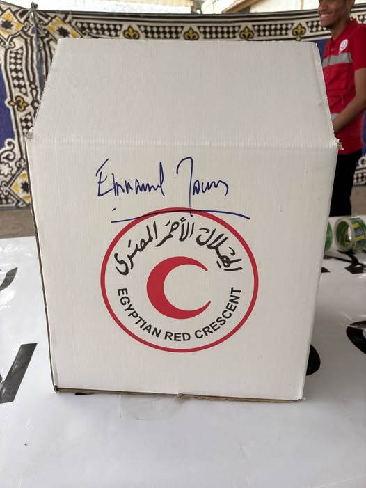 الرئيس الفرنسي يوقع على صندوق مساعدات إغاثية لأهل غزة