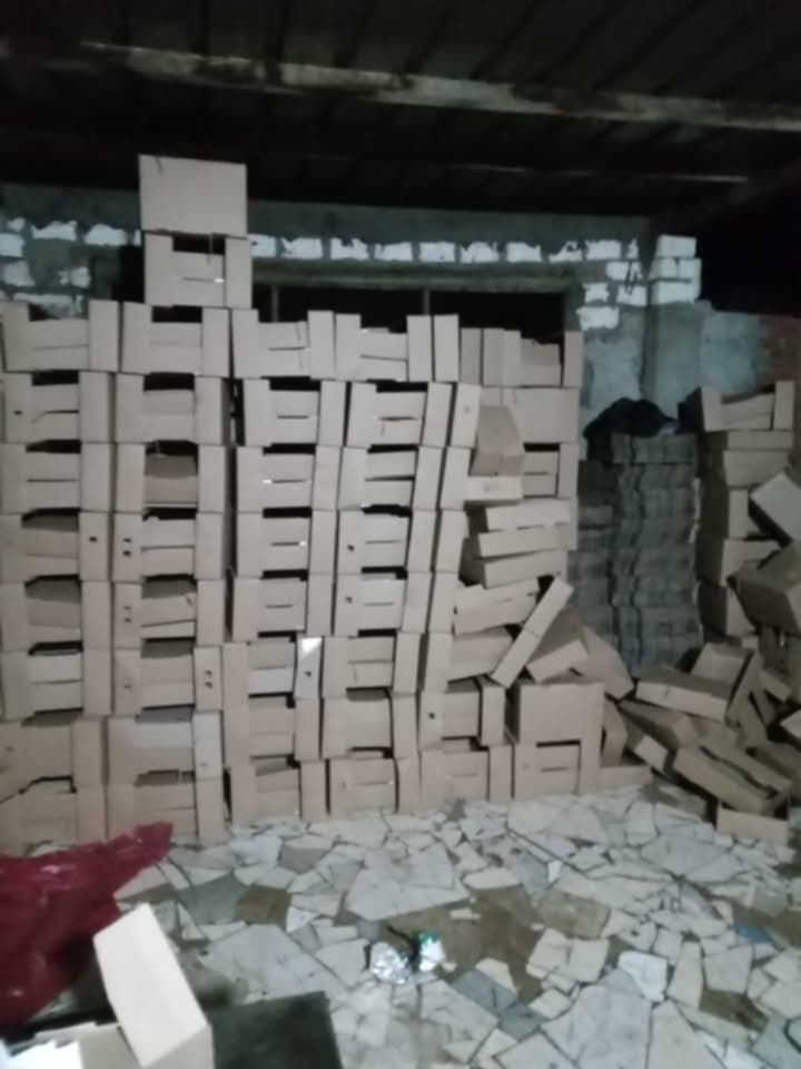 ضبط 4500 كجم أسماكا مدخنة داخل حظيرة مواشٍ