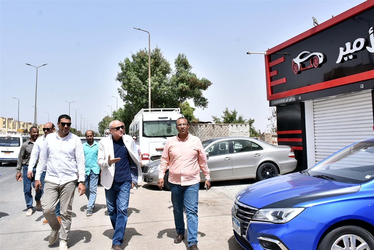 محافظ الأقصر وافتتاح مشروعات بالطود