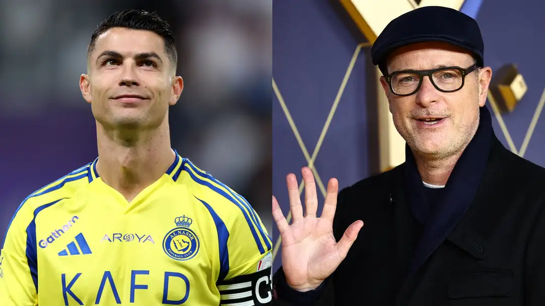 كريستيانو رونالدو والمخرج ماثيو فون