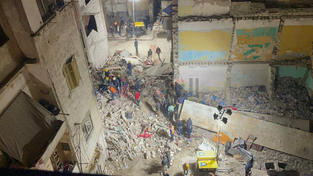 عقار اسكندريه المنهار 