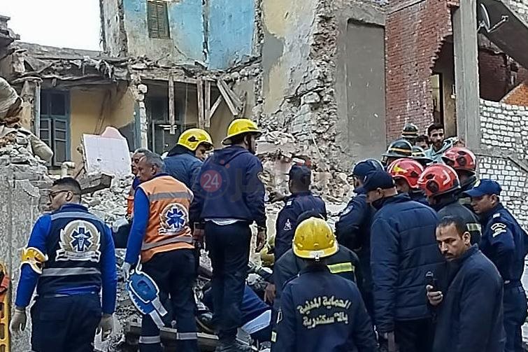 عقار اسكندريه المنهار 