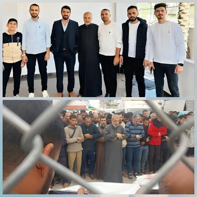 الأب والأبناء الـ 6