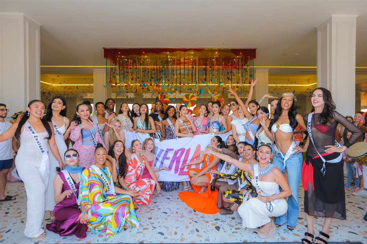 المتسابقات على ملكة جمال العالم للسياحة والبيئة 