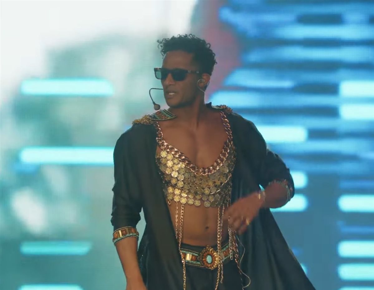 لقطات من حفل محمد رمضان بمهرجان كوتشيلا العالمي بأمريكا