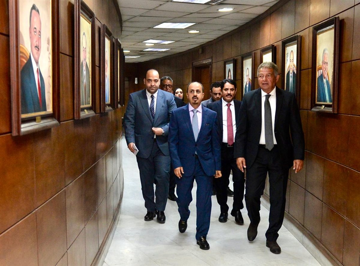 رئيس الأعلى للإعلام ووزير الإعلام اليمني