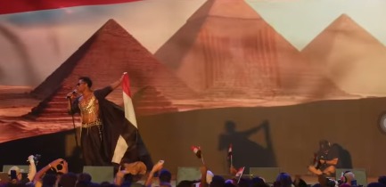 لقطات من حفل محمد رمضان بمهرجان كوتشيلا العالمي بأمريكا