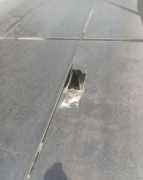 <strong>تآكل بجسم كوبري فوم الخليج بحي السيدة زينب</strong>