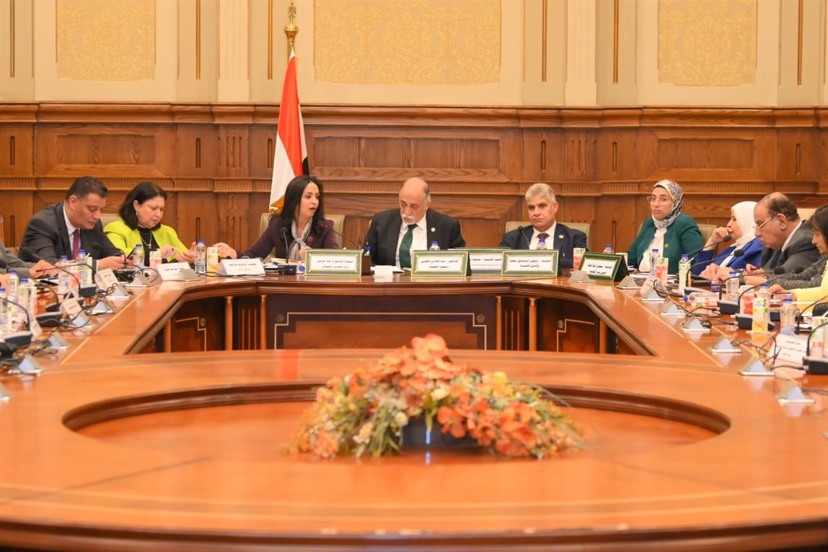 جانب من مشاركة وزيرة التضامن 