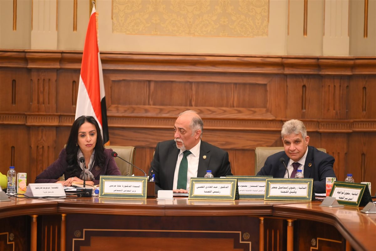 جانب من مشاركة وزيرة التضامن 