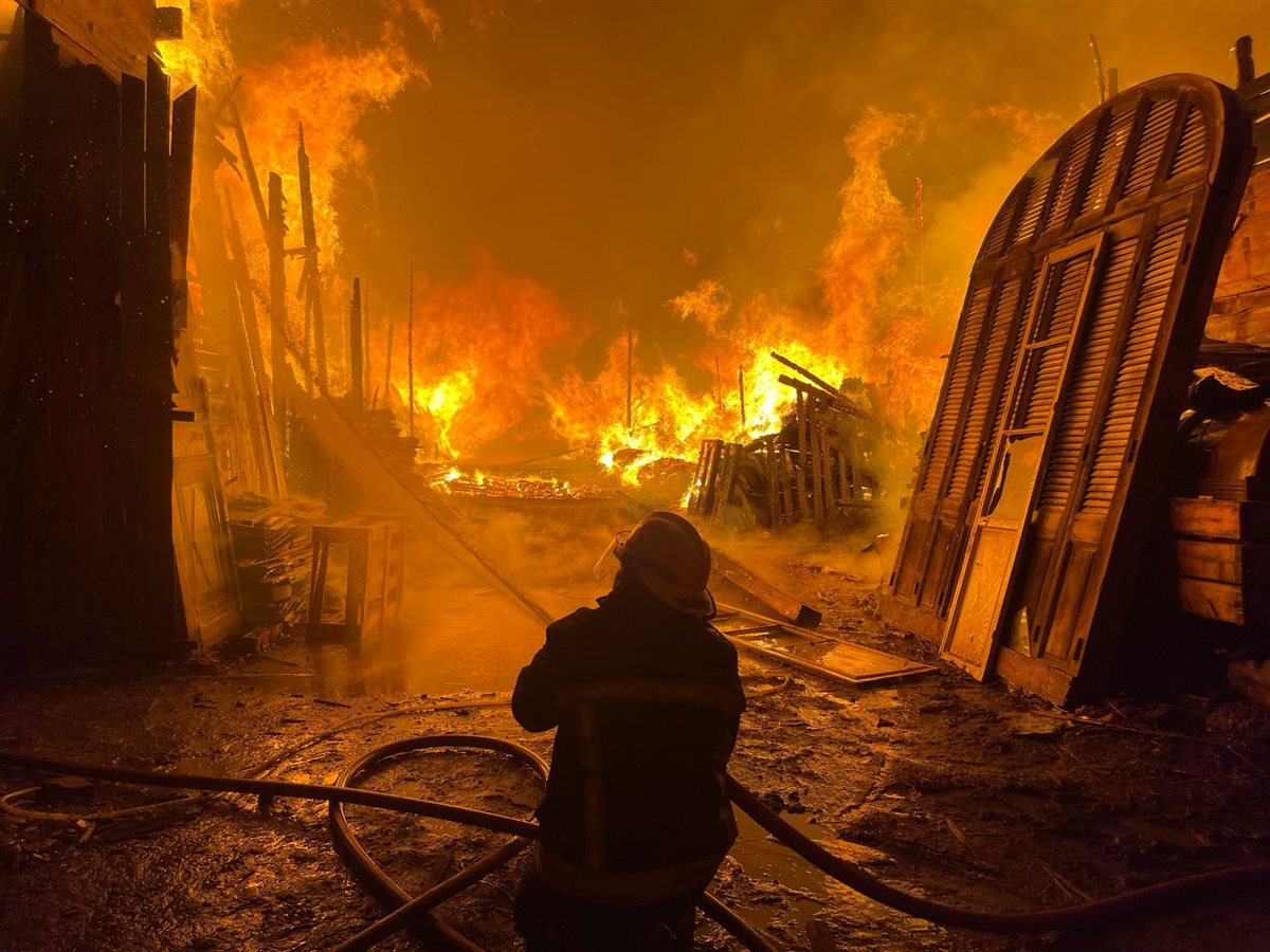 حريق الشرابية