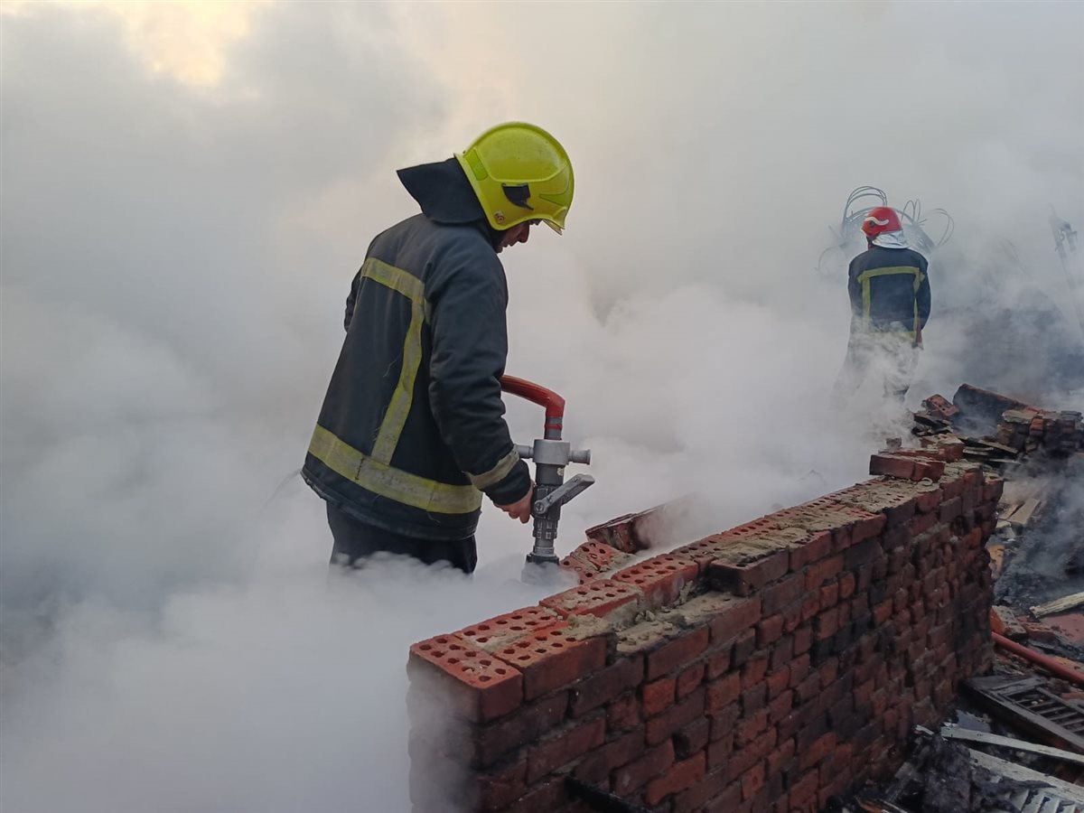 حريق الشرابية