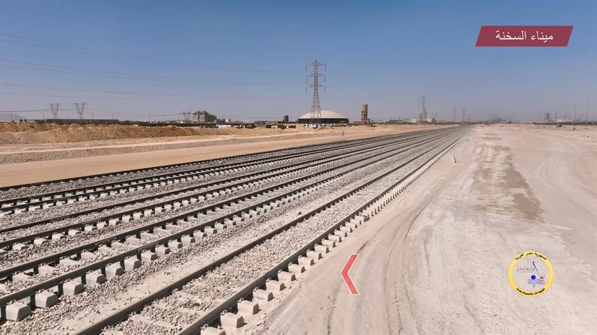 أعمال مشروع استكمال وتطوير ميناء السخنة