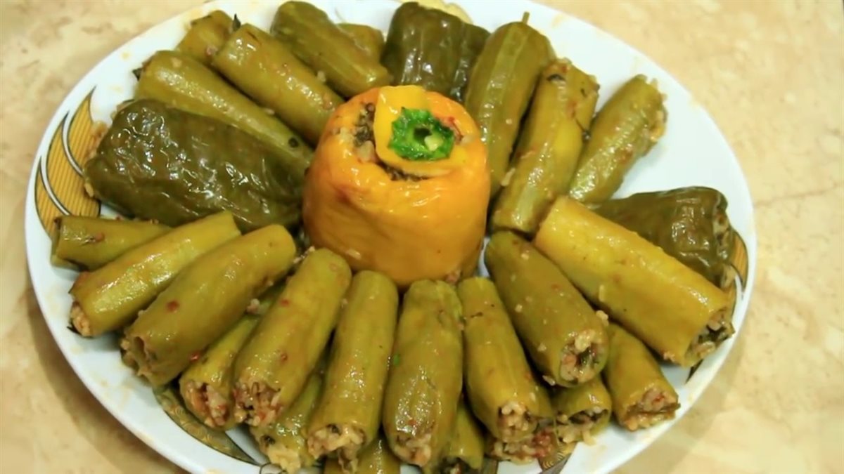 طريقة عمل المحشي باللحمة