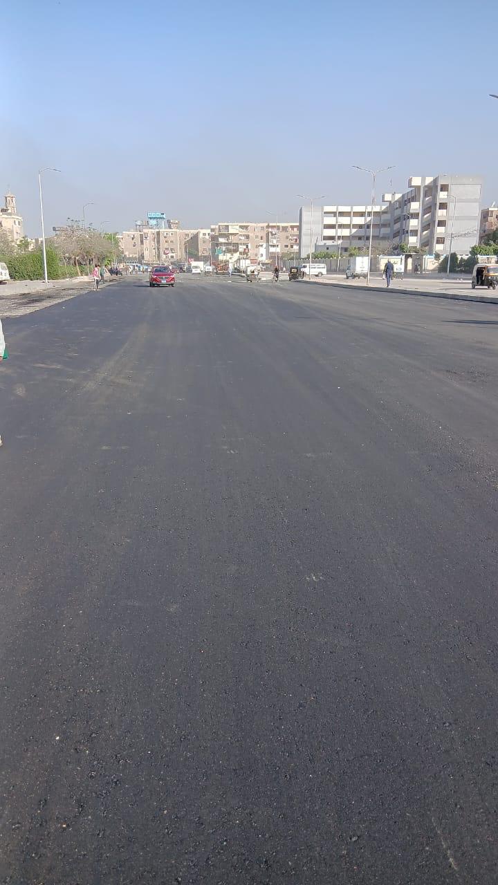 رفع كفاءة شارع نهضة مصر