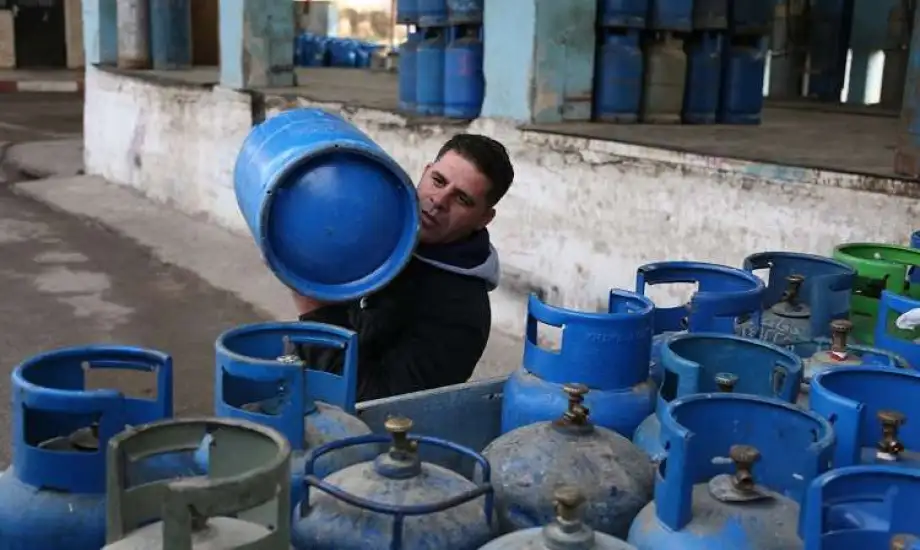 أسطوانات الغاز المنزلي