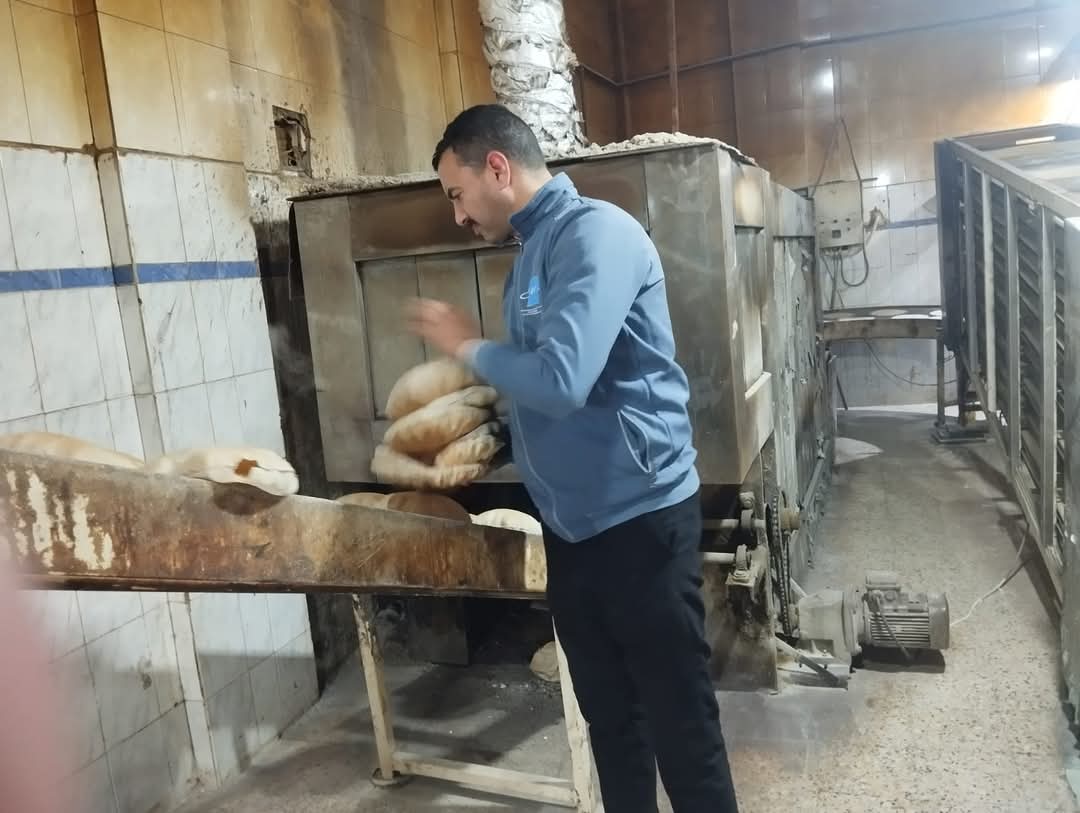 حملة تموينية علي مخابز دسوق 