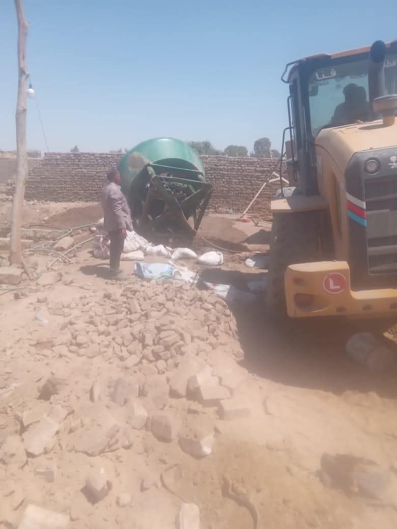 إزالة طواحين ذهب غير مرخصة