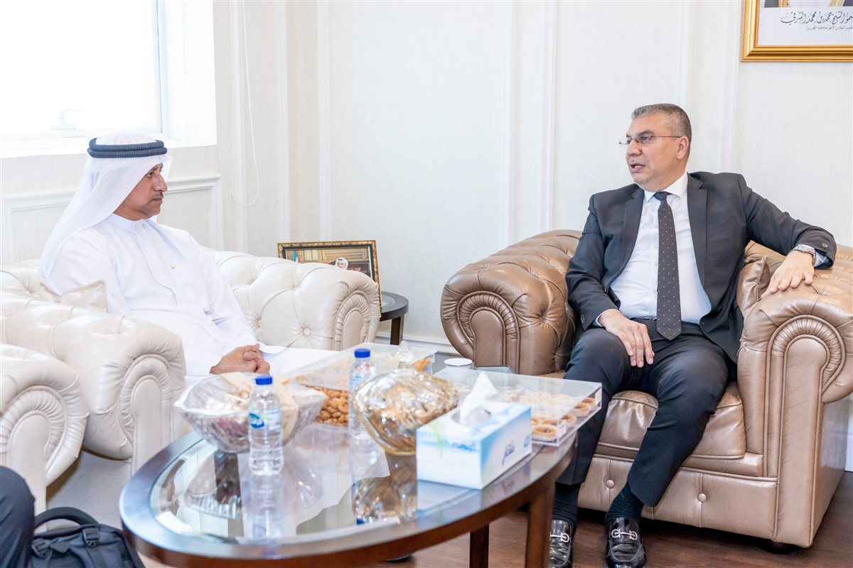 عمرو الليثي رئيس إتحاد إذاعات وتلفزيونات منظمة التعاون الإسلامي  يتفقد ستوديوهات التلفزيون وإذاعتي زايد والفجيرة  