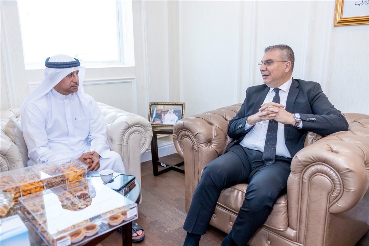 عمرو الليثي رئيس إتحاد إذاعات وتلفزيونات منظمة التعاون الإسلامي  يتفقد ستوديوهات التلفزيون وإذاعتي زايد والفجيرة  