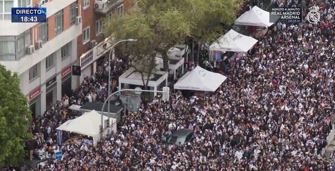 جماهير ريال مدريد