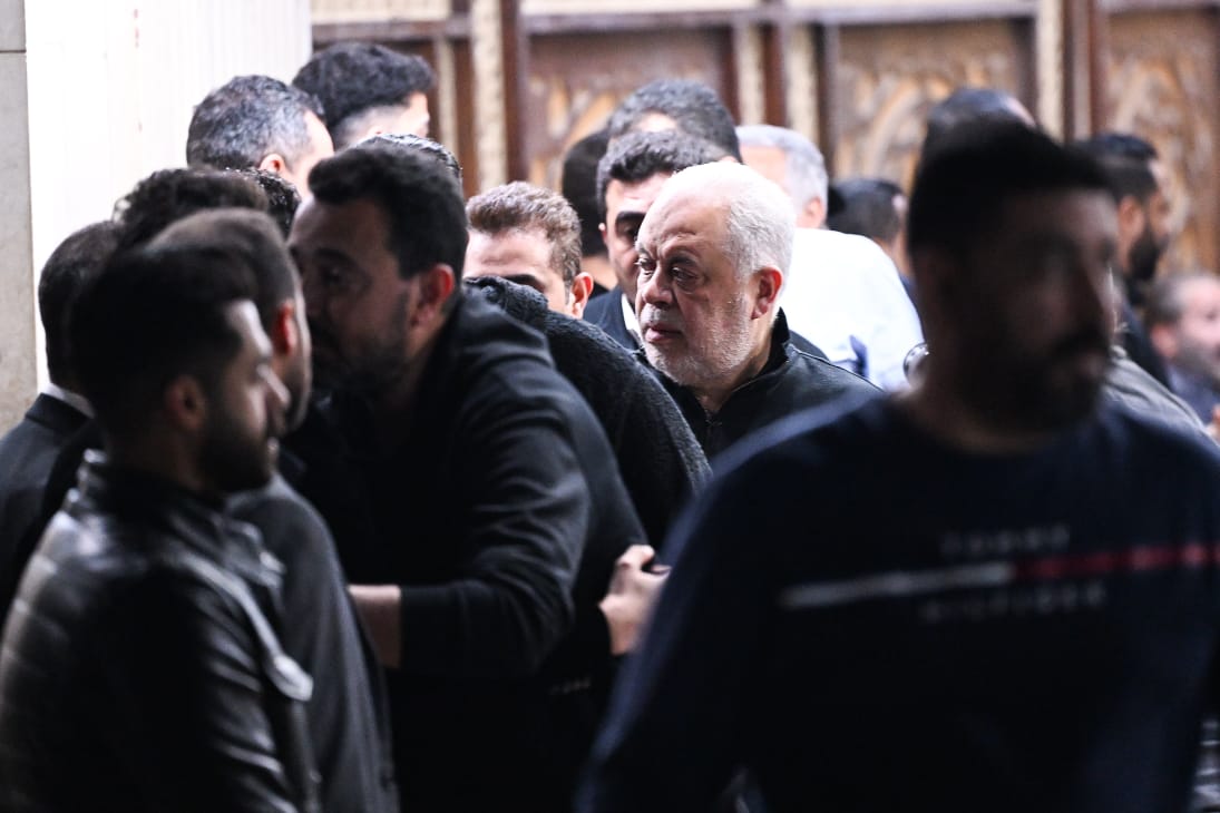 إيهاب فهمي ومحمد العدل وأشرف زكي أبرز الحضور في عزاء المنتج الفني صلاح حسن