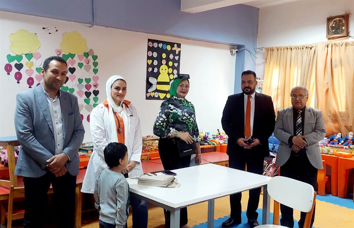 جانب من الزيارة 