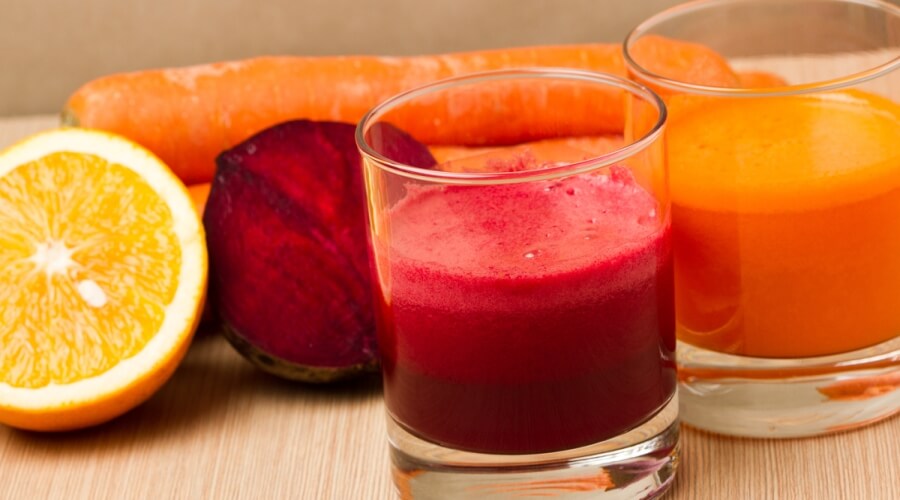 مقادير عمل عصير رمان بالبرتقال
