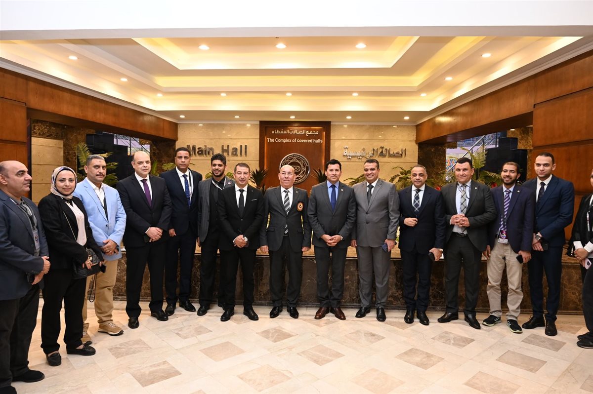  وزير الرياضة يشهد منافسات بطولة الدوري العالمي للكاراتيه البريميرليج 2025