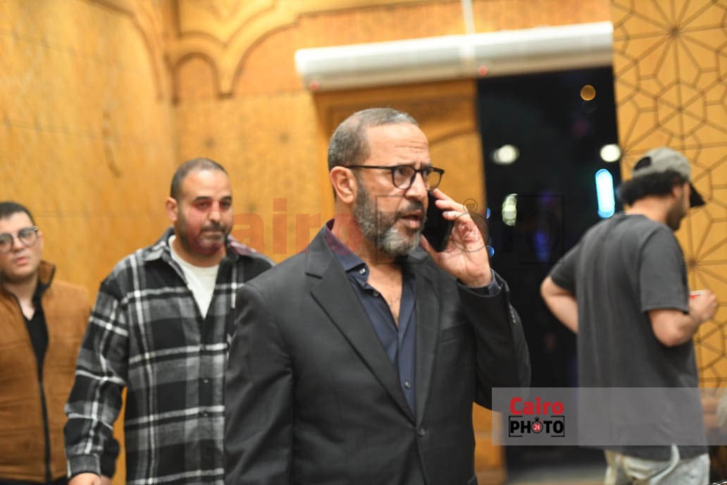 نجوم الفن في عزاء الفنان سليمان عيد