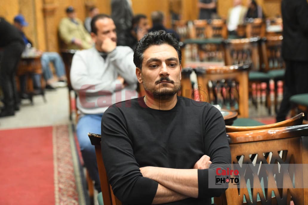 نجوم الفن في عزاء الفنان سليمان عيد