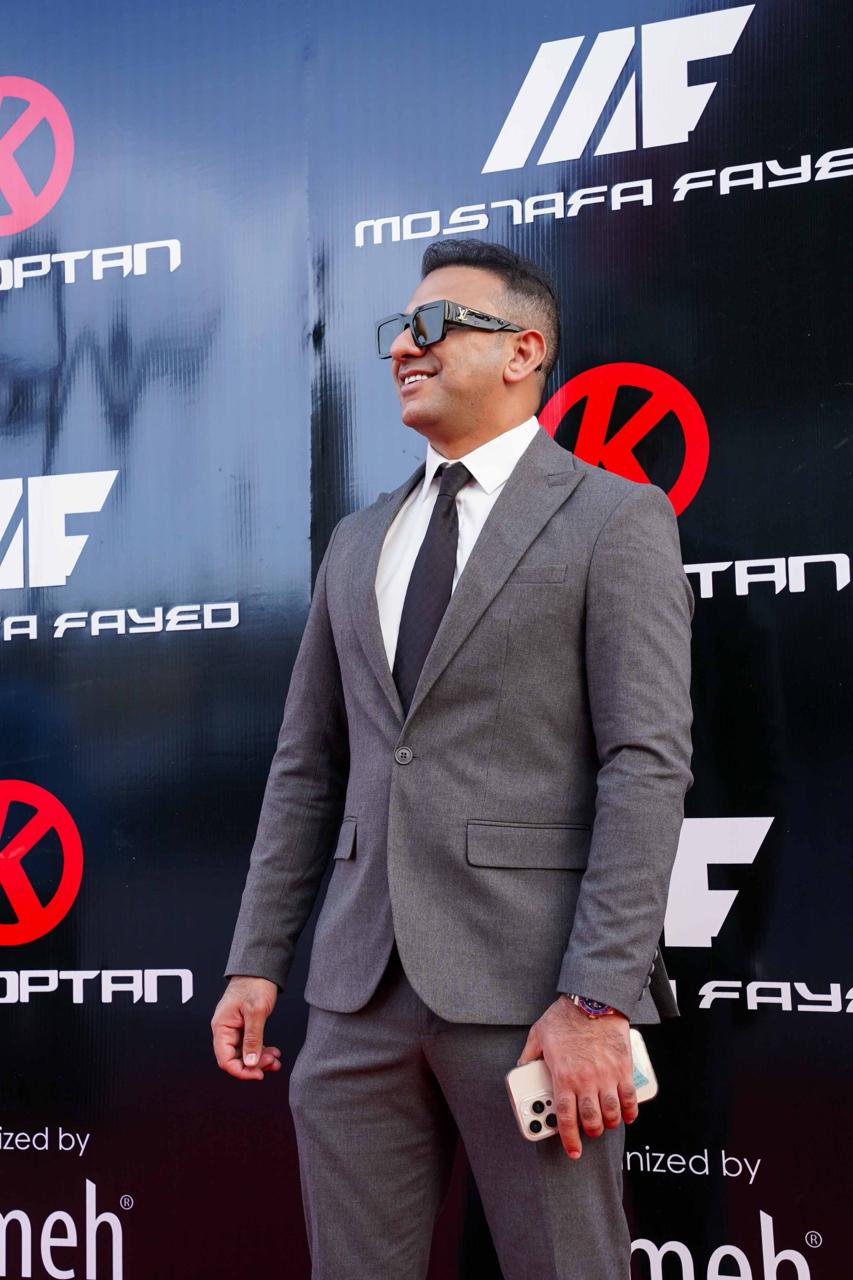 رجل الأعمال الشاب مصطفى فايد - صاحب معرض القبطان للسيارات