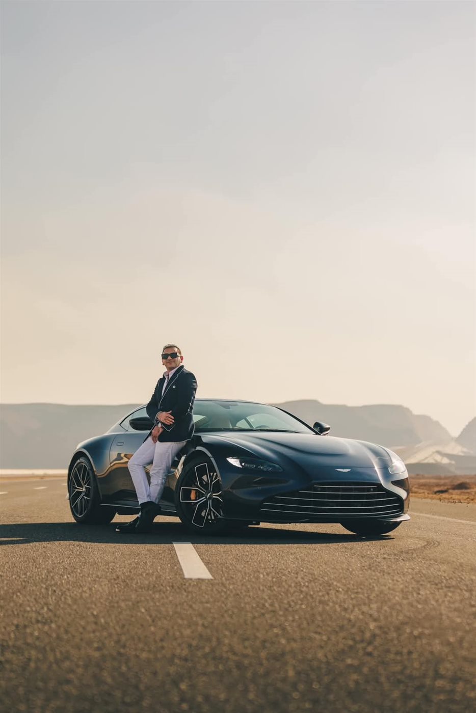 رجل الأعمال الشاب مصطفى فايد - صاحب معرض القبطان للسيارات