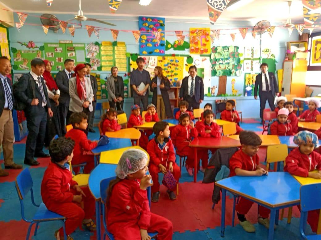 جانب من الزيارة