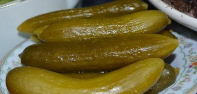 الخيار المخلل المقرمش