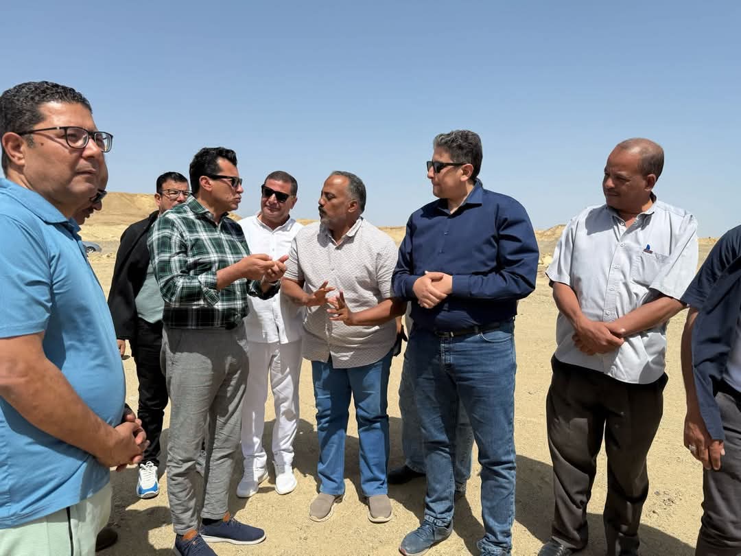 زيارة وزير الشباب والرياضة لمرسى علم