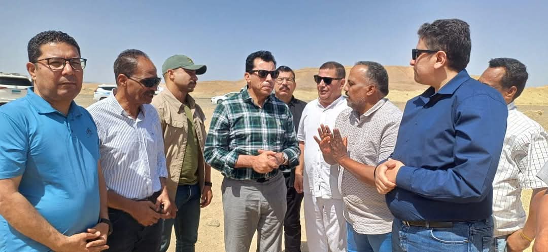 زيارة وزير الشباب والرياضة لمرسى علم