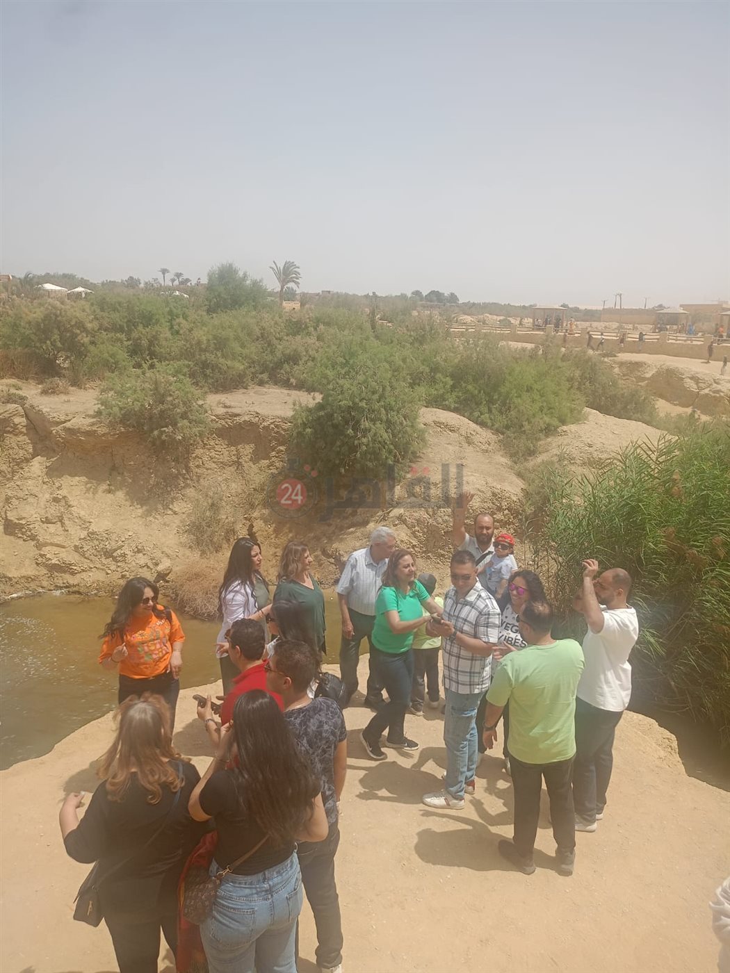 إقبال ضعيف على شلالات وادي الريان والمناطق السياحيه بالفيوم