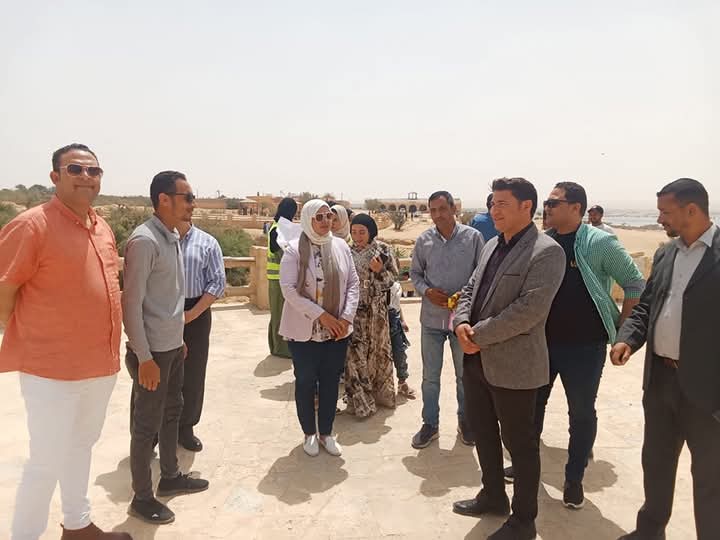 رئيس مجلس مدينة يوسف الصديق خلال جولتها