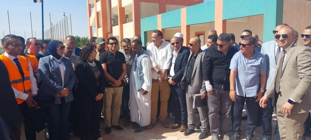 جولة وزير الشباب والرياضة بالشلاتين
